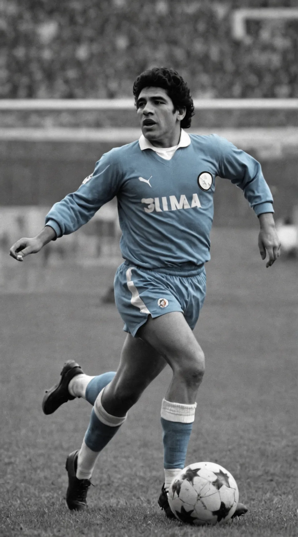 ai character: maradona  background