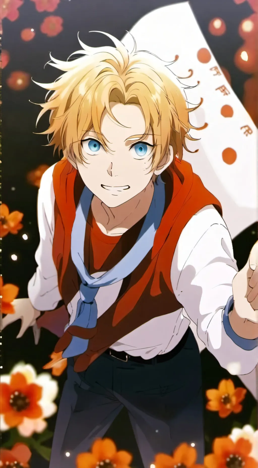 ai character: denki x shinso background