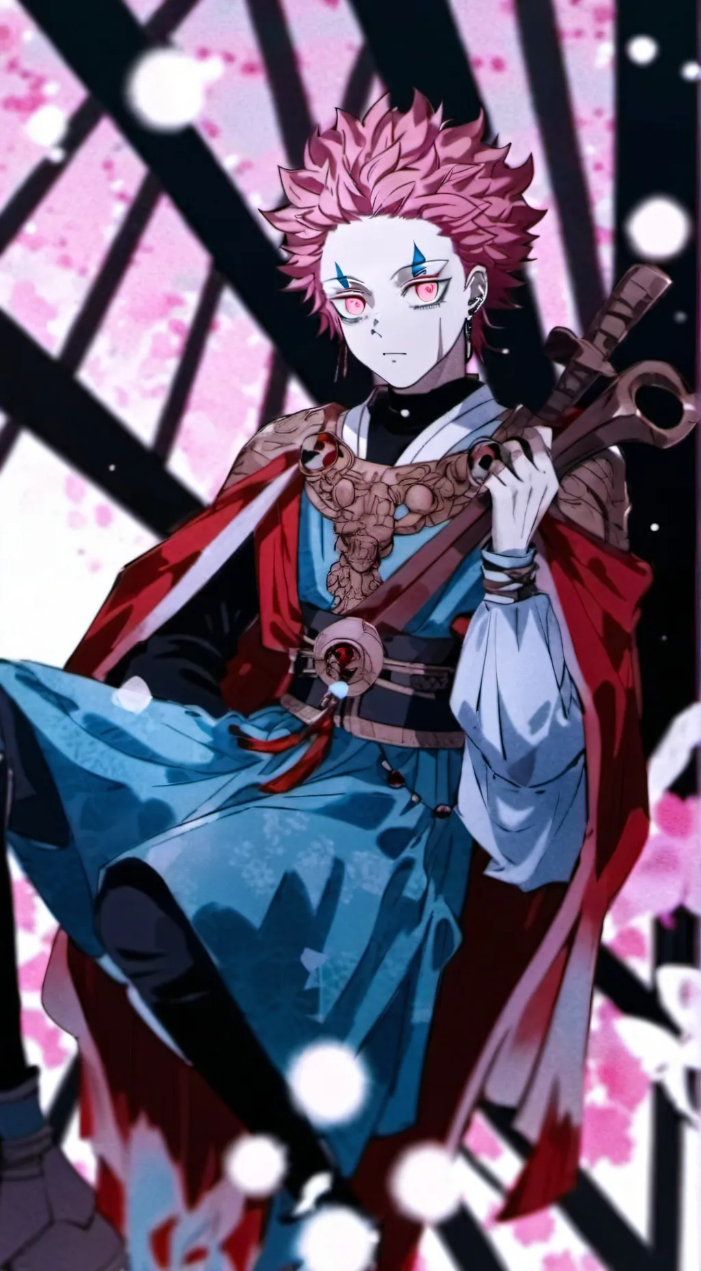 ai character: demon junge finlay background