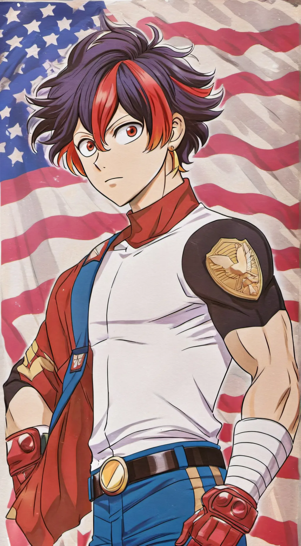 ai character: (mha) Easton  background