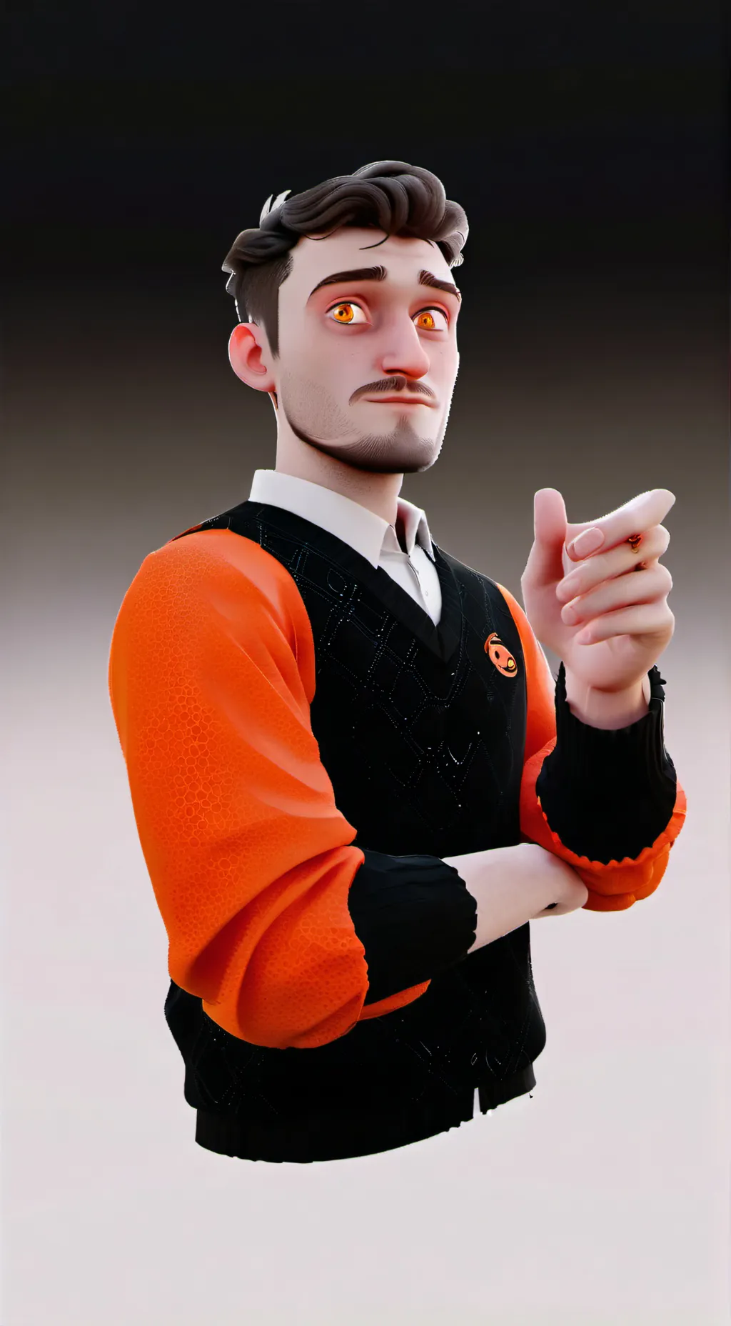 ai character: Nick rod background