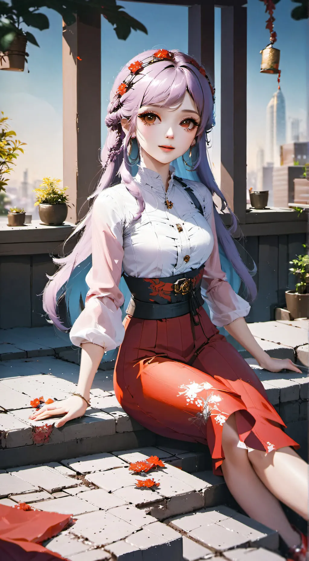 ai character: livia  background