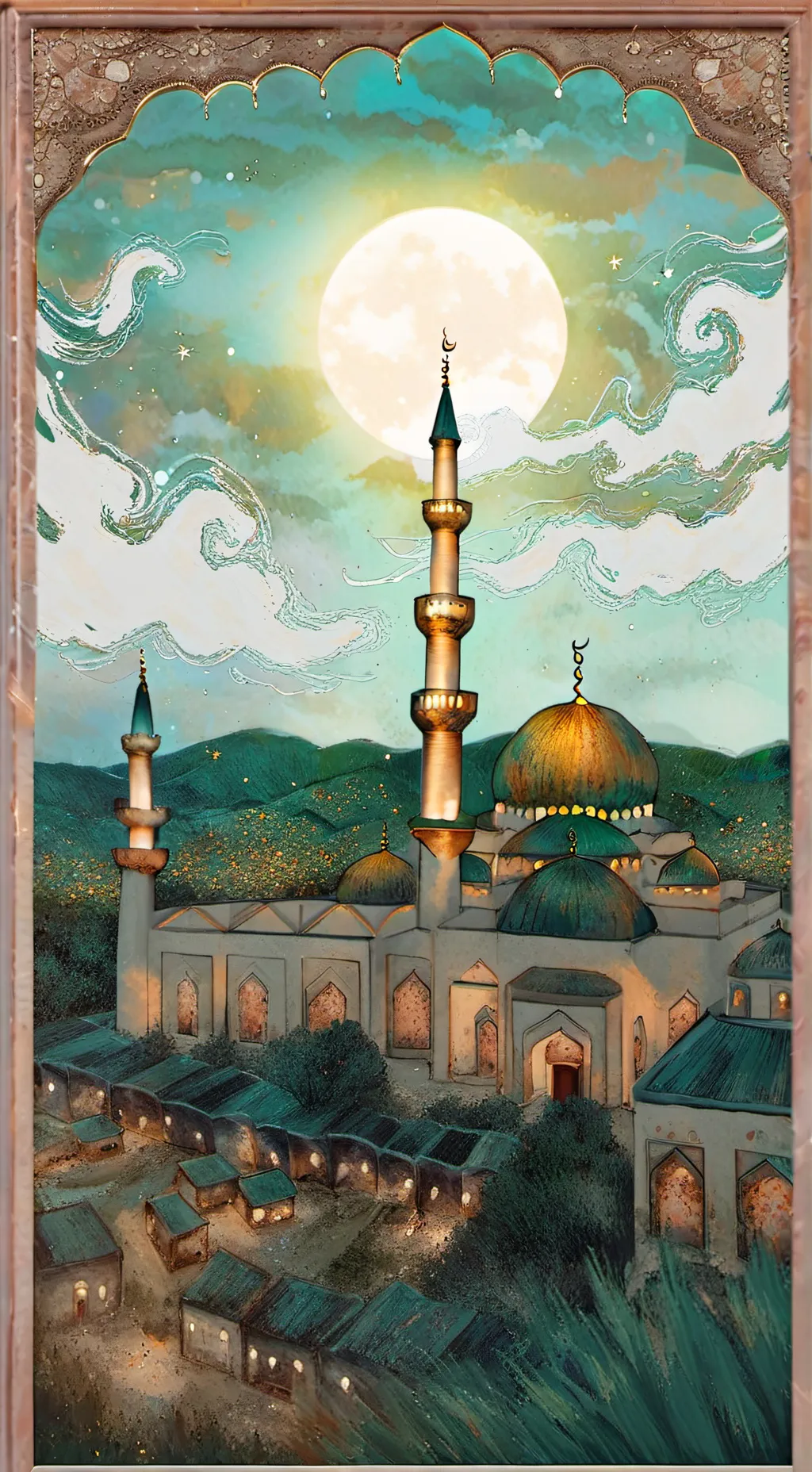 ai character: MHA RAMADAN  background