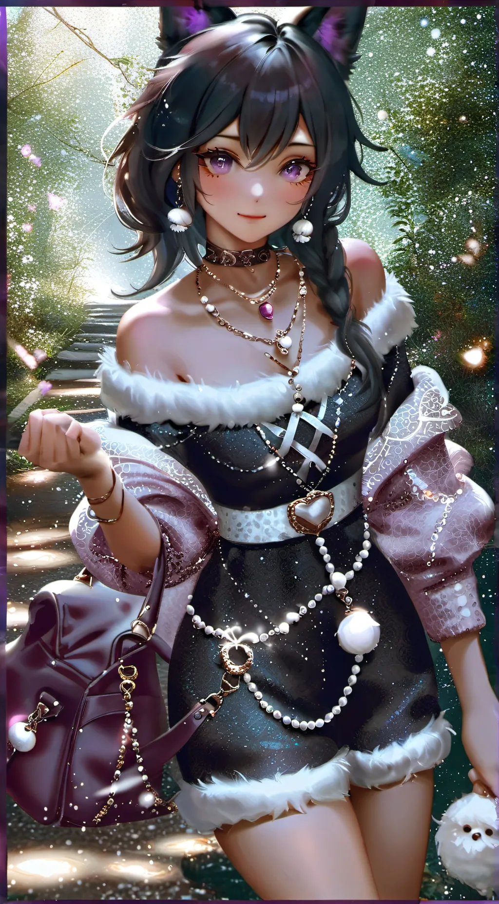 ai character: Hybrid hunter background