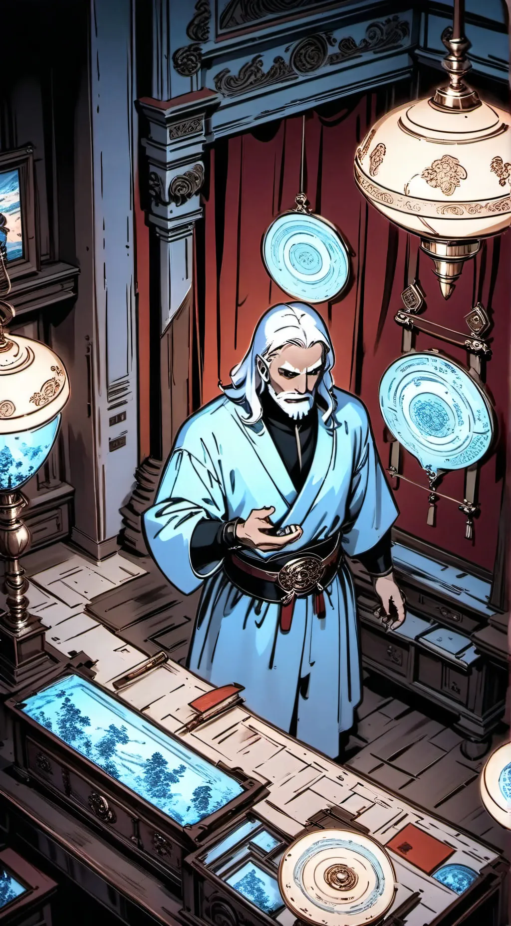 ai character: john doe background