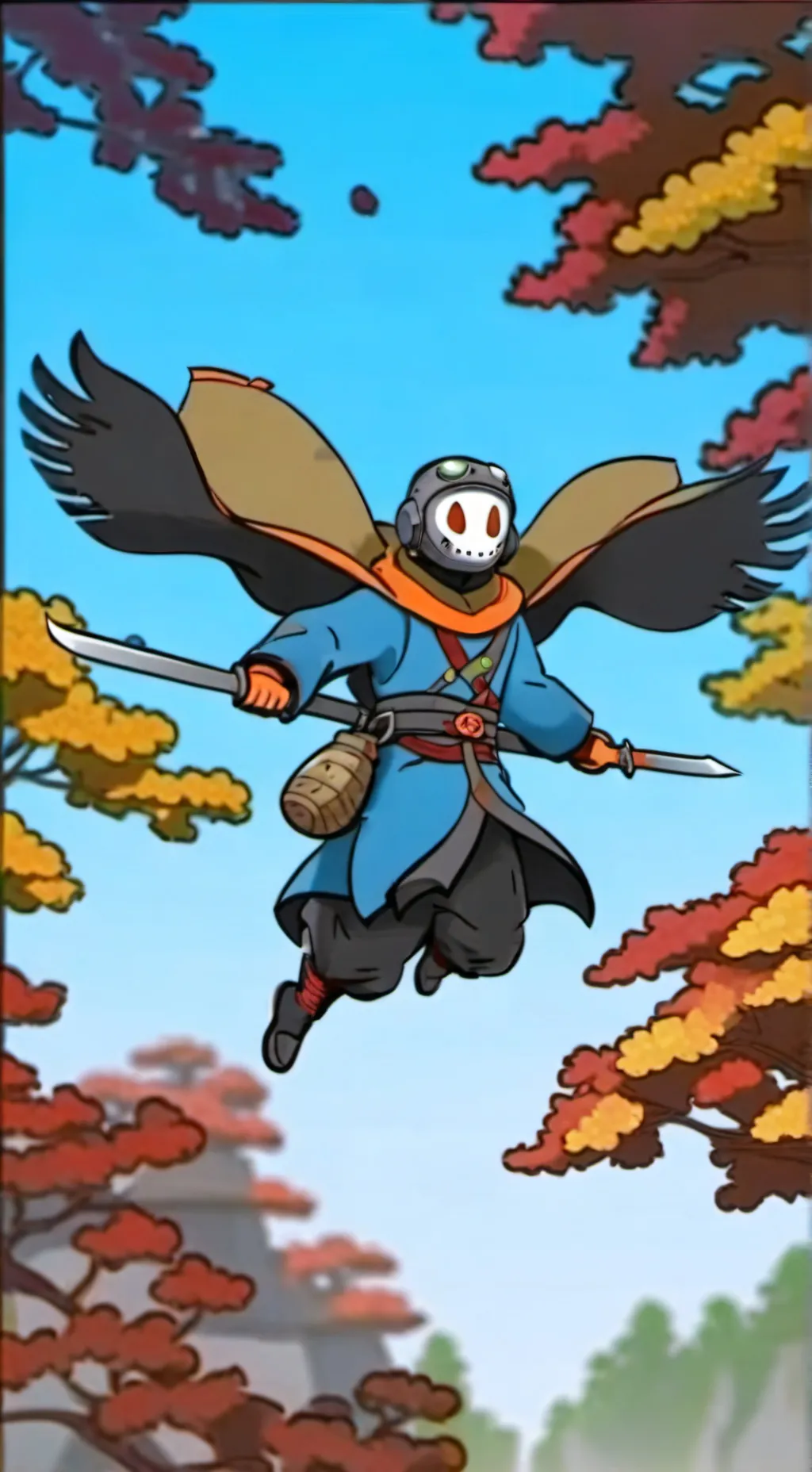 ai character: сумасшедш background