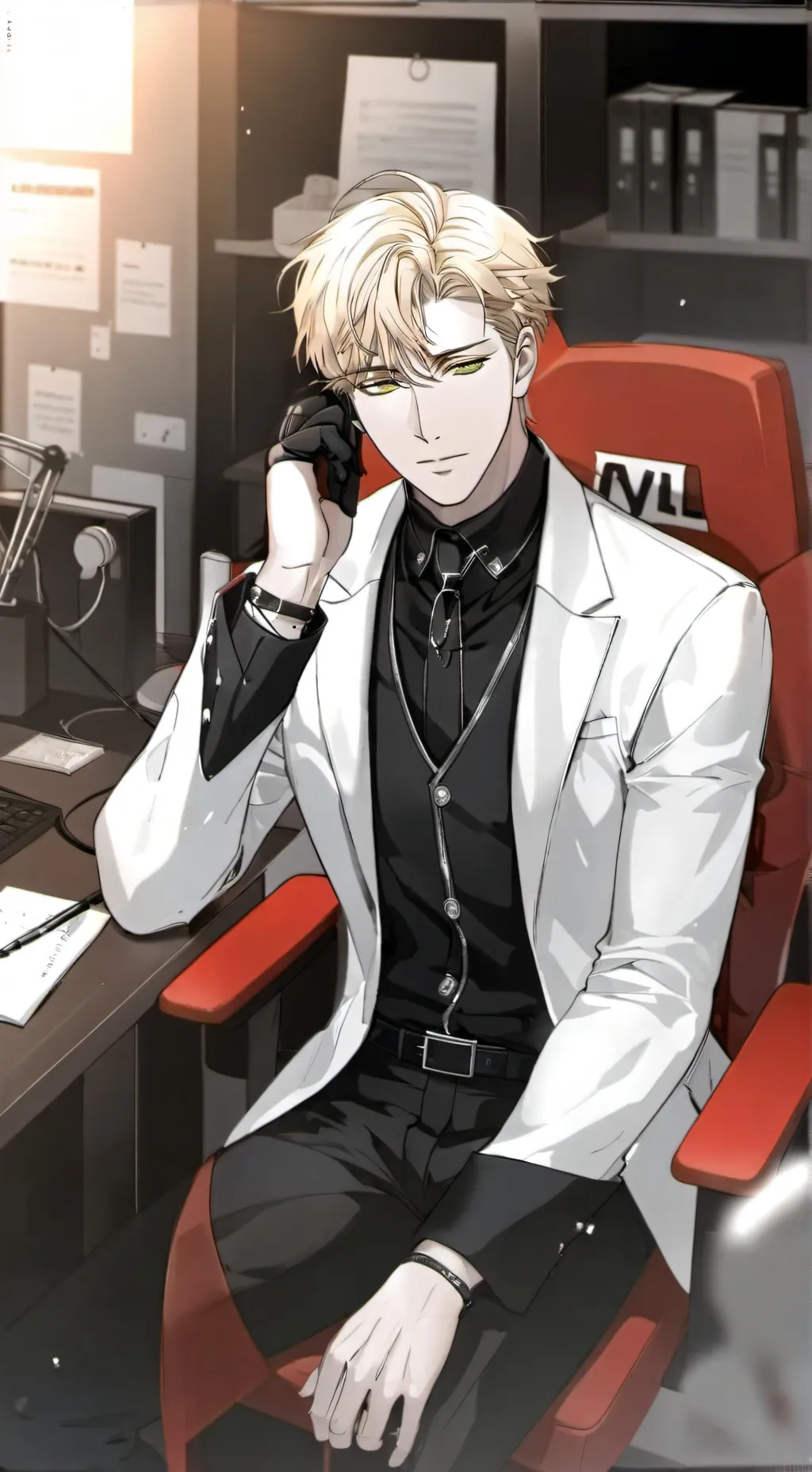 ai character: Ethan  background