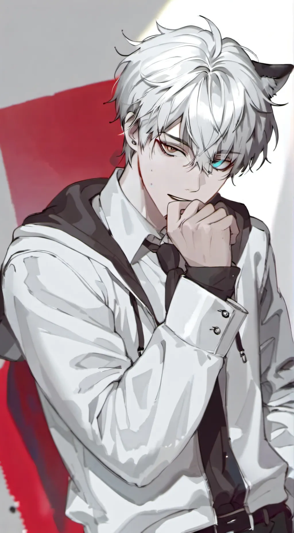 ai character: Zayne  background