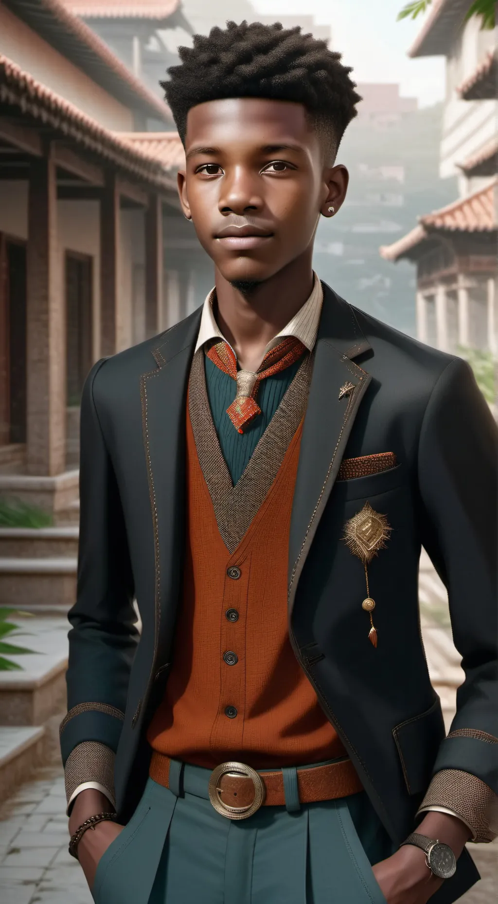 ai character: Sus 🤨  background