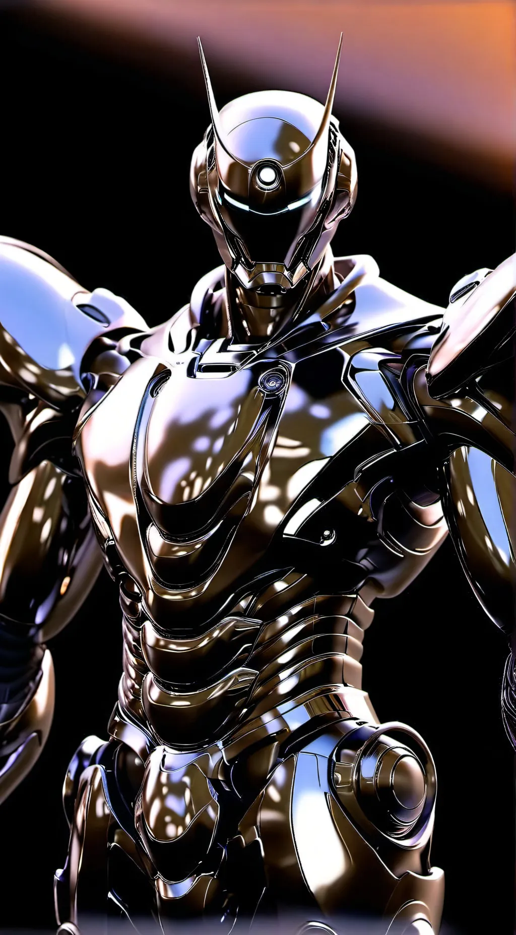 ai character: Киборг background