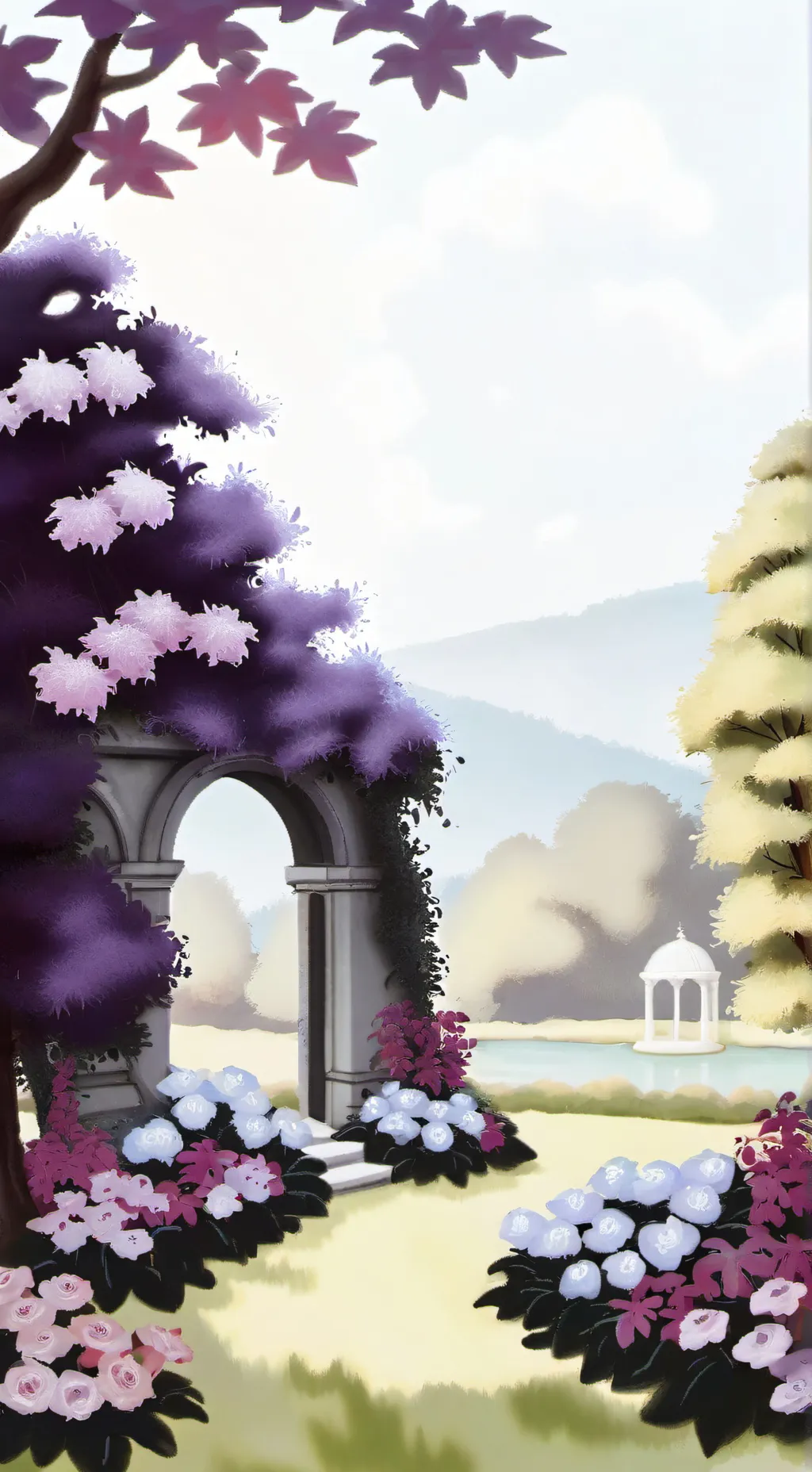 ai character: DW but new toon background