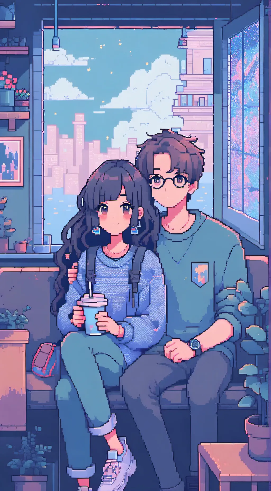 ai character: Laís❤😈 background