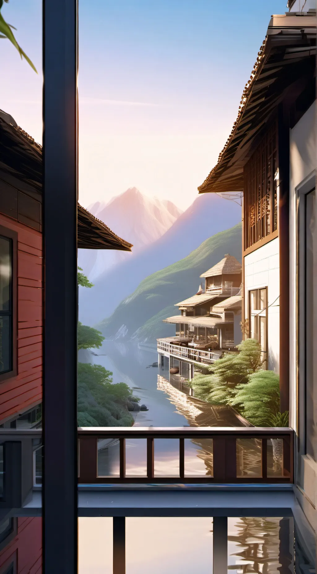 ai character: tanjiro  background