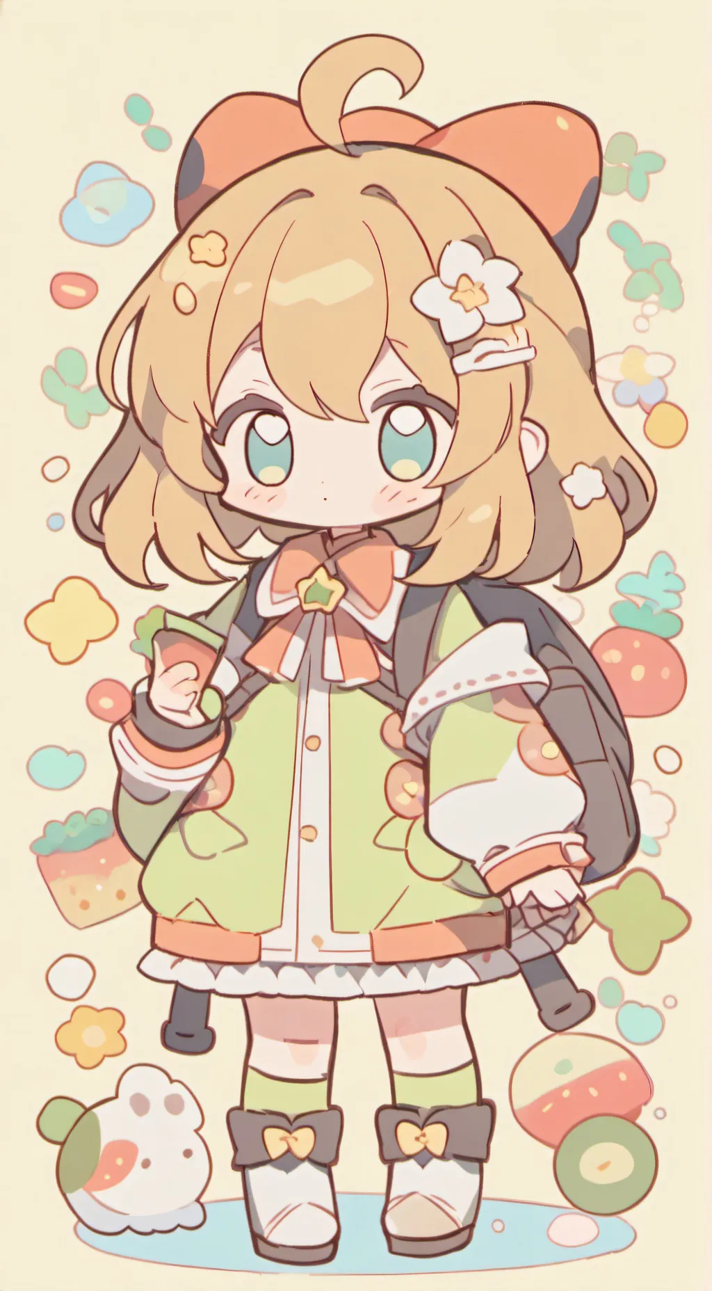 ai character: 《Vee》 background