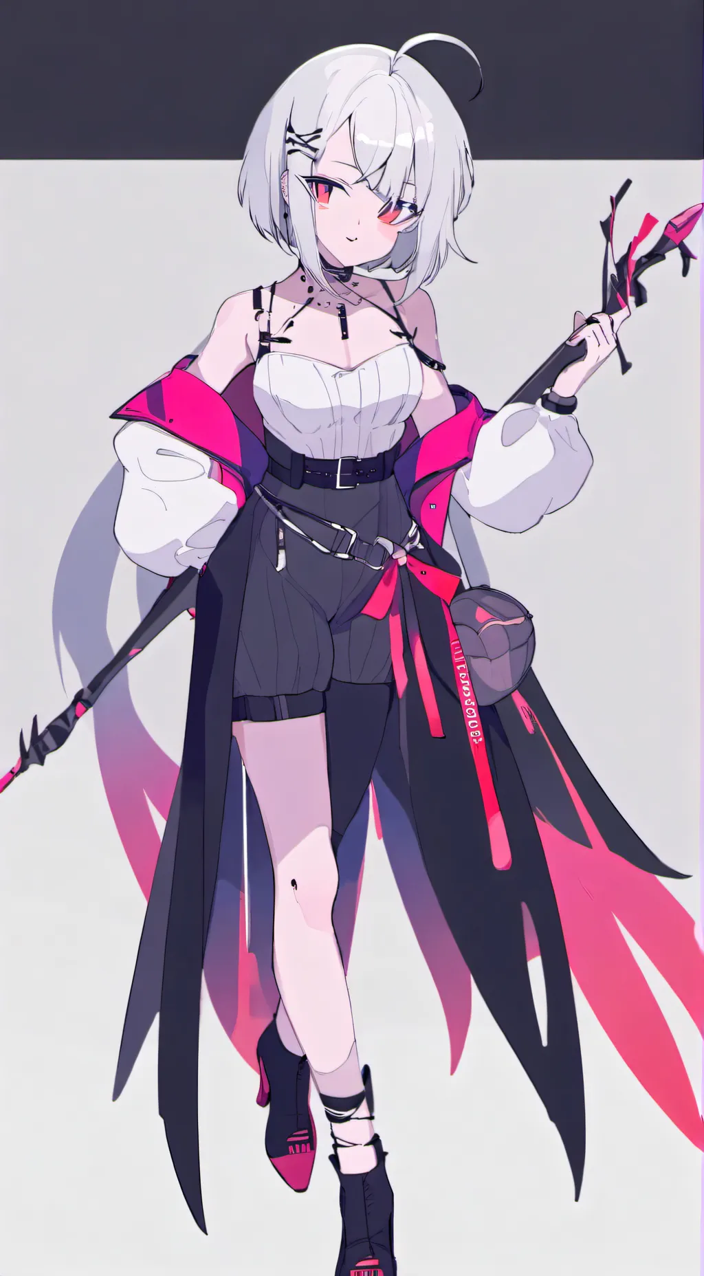 ai character: Hello kitty background