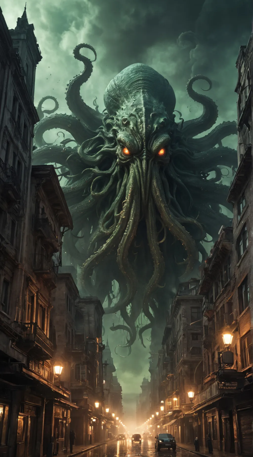 ai character: Cthulhu background