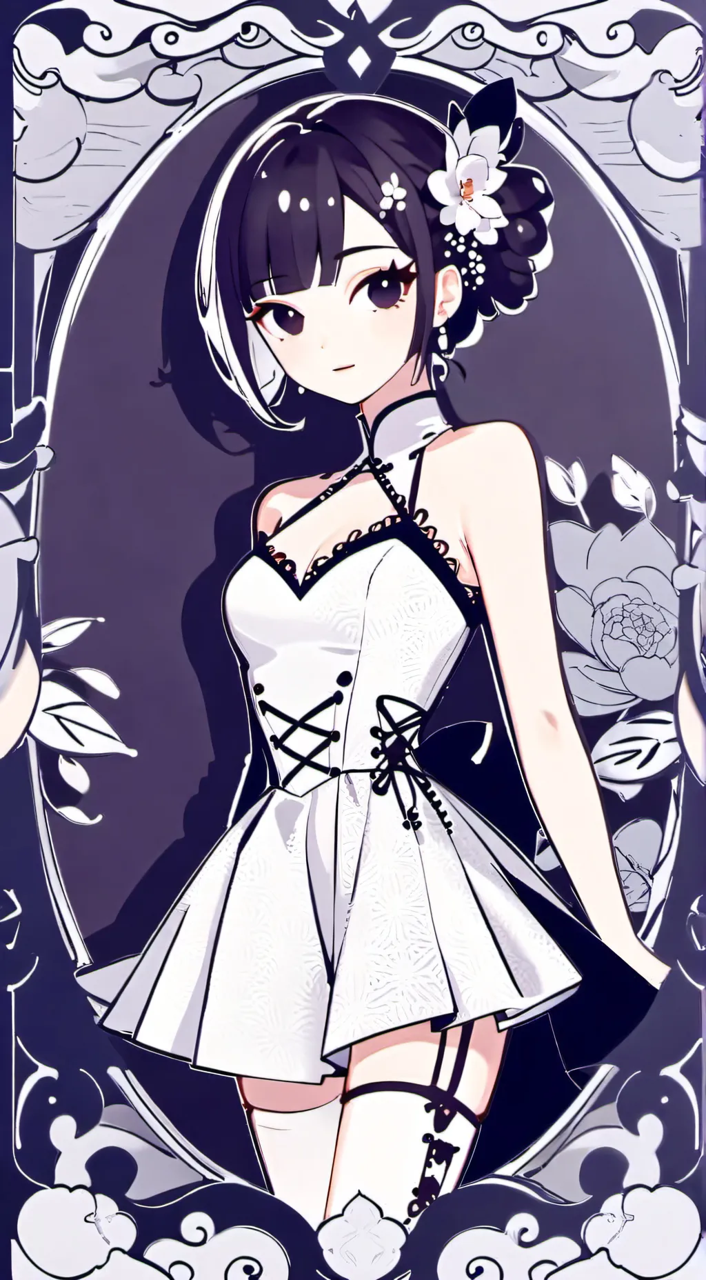 ai character: Luna background