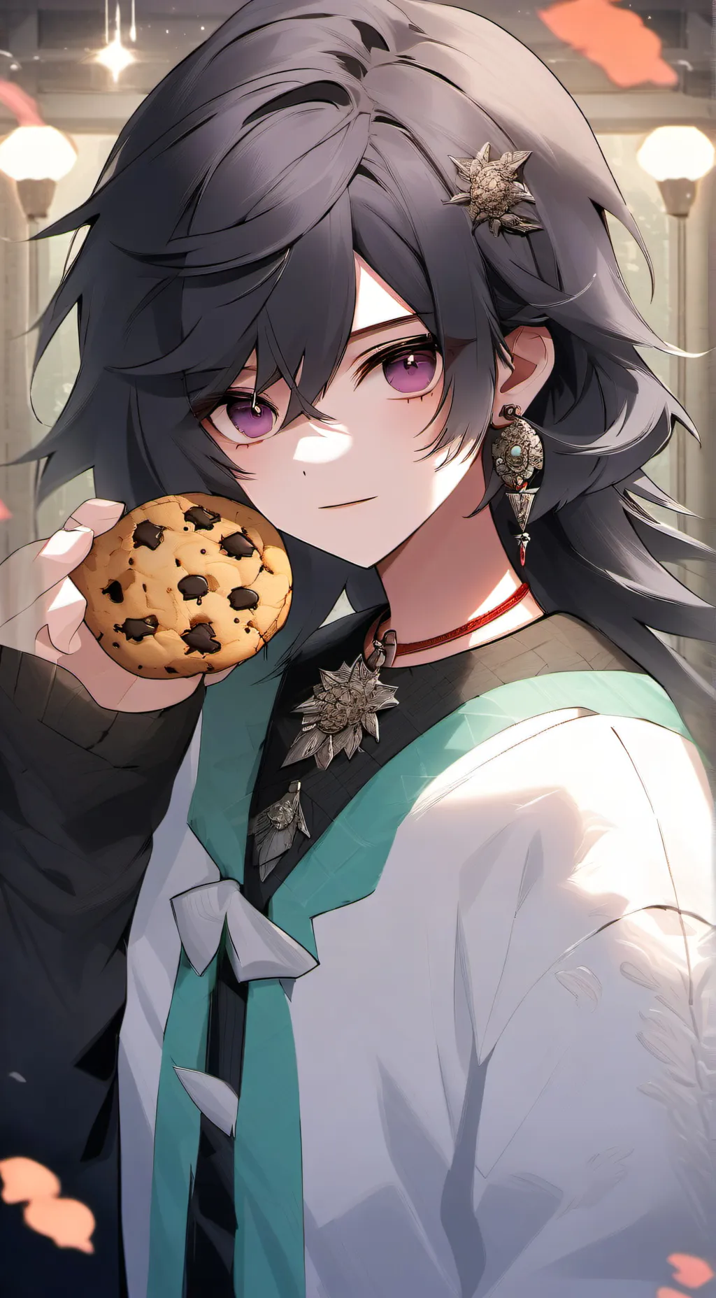 ai character: ShadowPure background