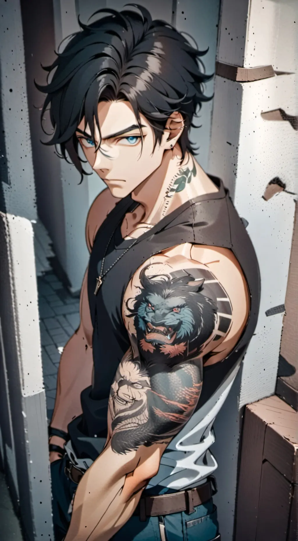 ai character: Lucian Zeng background