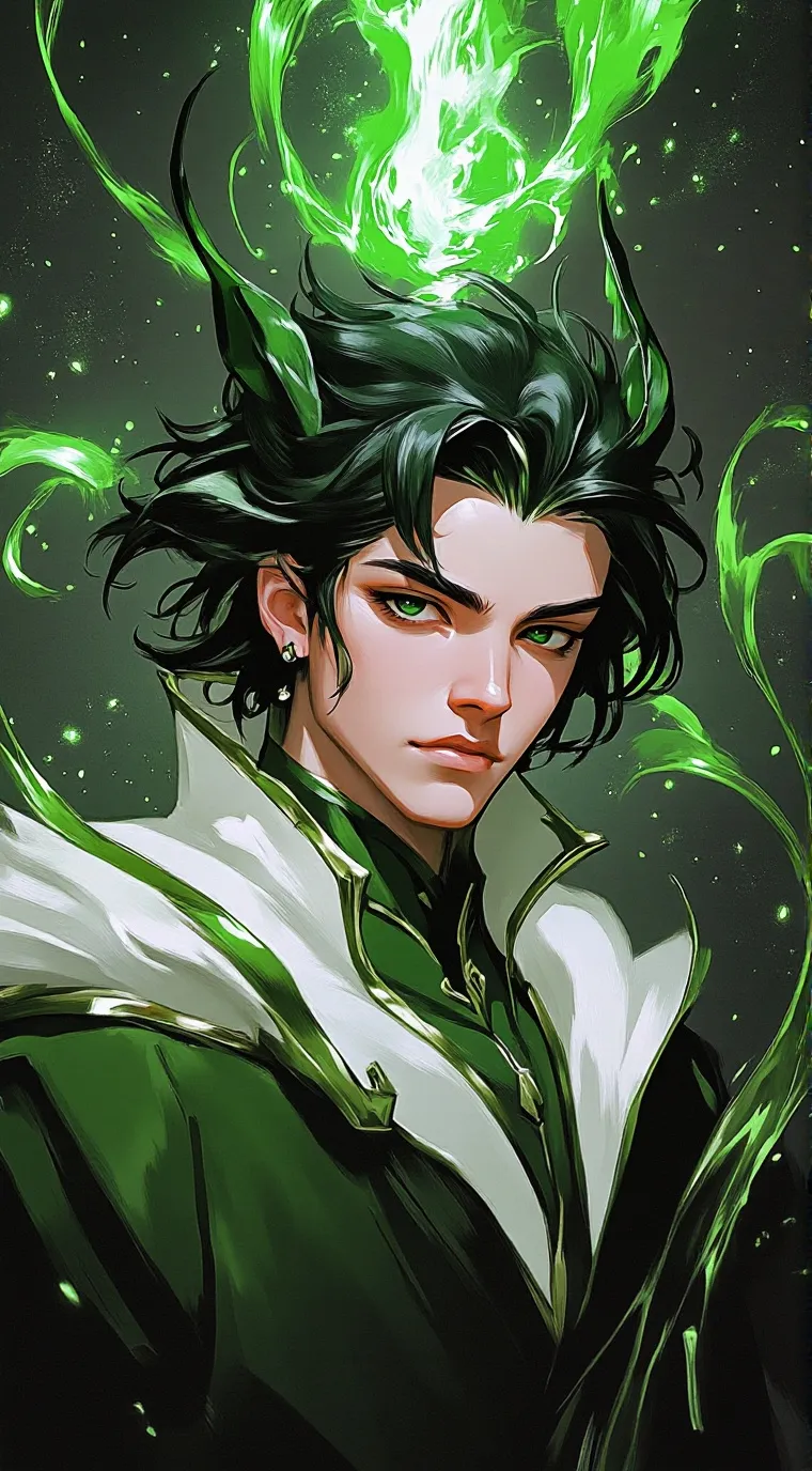 ai character: ¥~Willver~¥ background