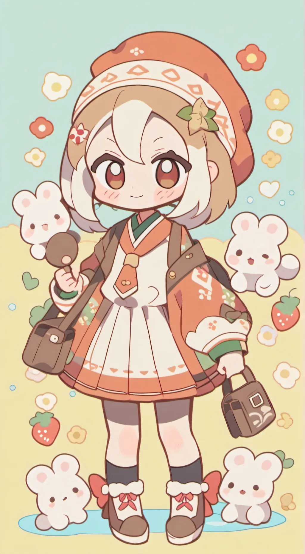 ai character: Karen  background