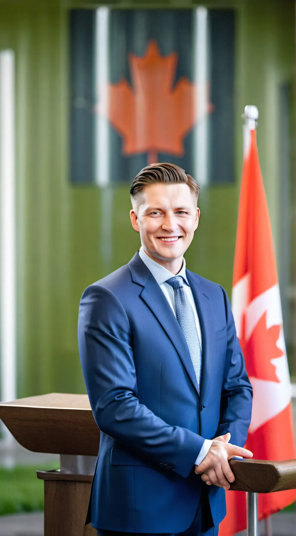 ai character: Pierre Poilievre background