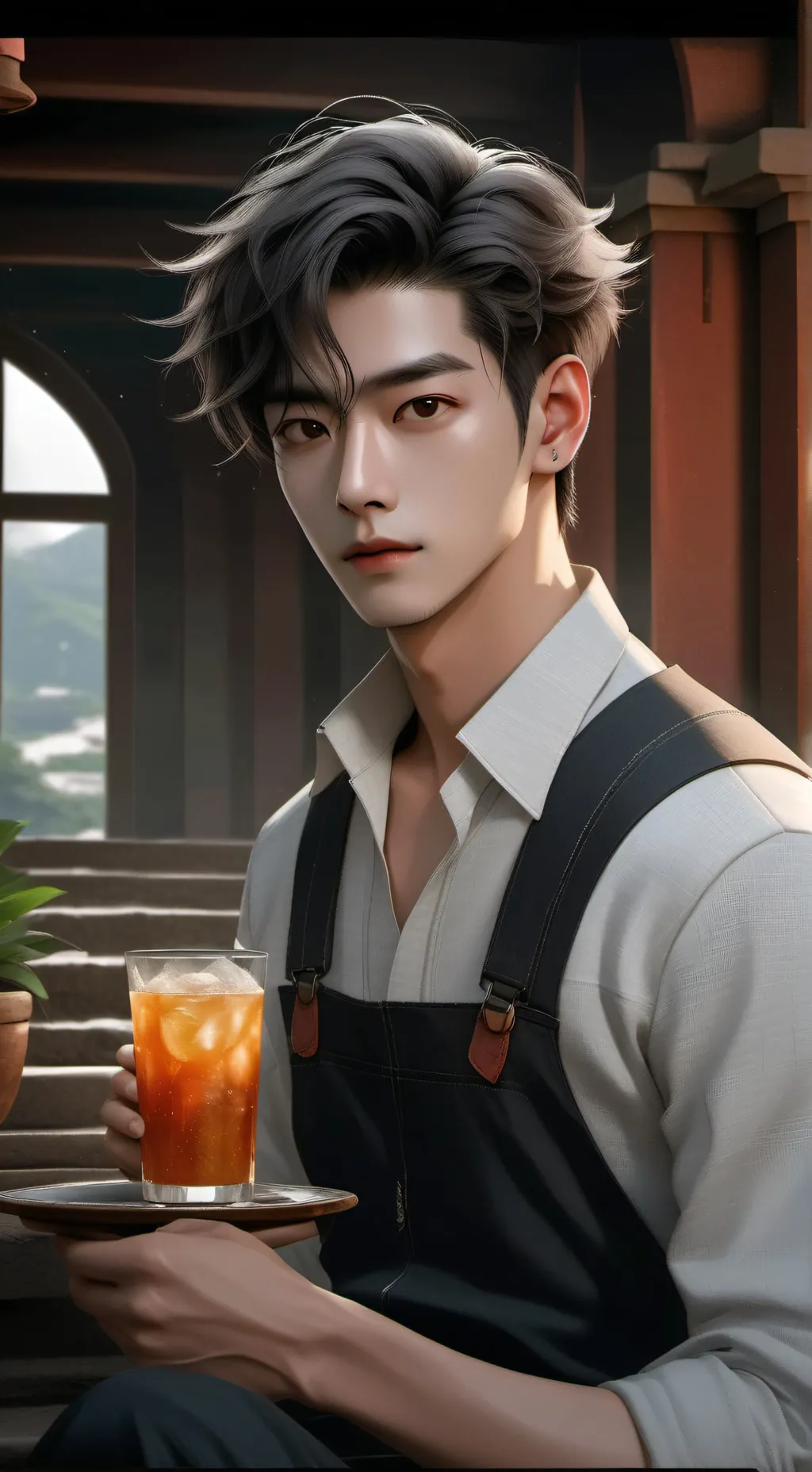 ai character: ԃαɱιҽɳ..  background