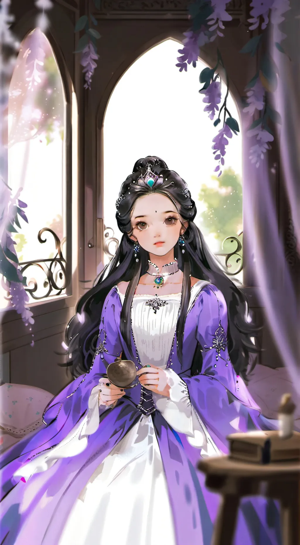 ai character: Amarílis background