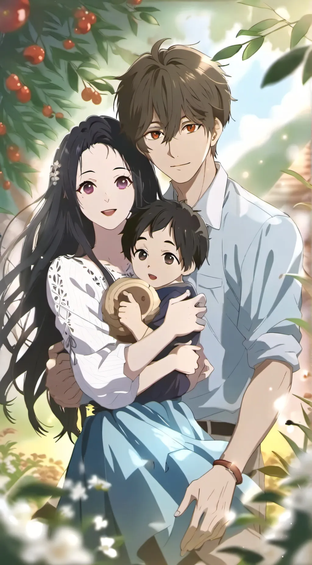 ai character: Familia no natal♥️ background