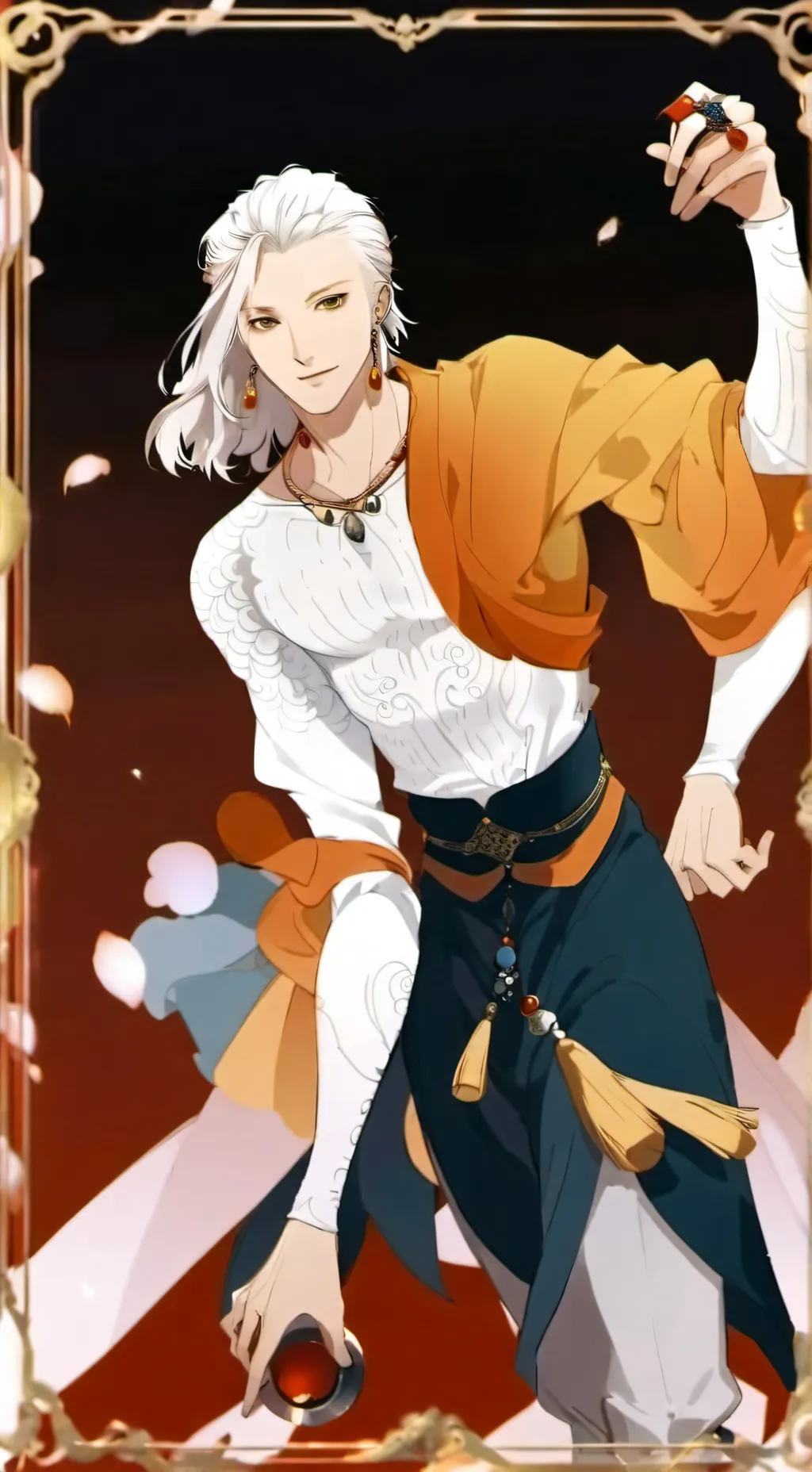 ai character: Sprunki sus background