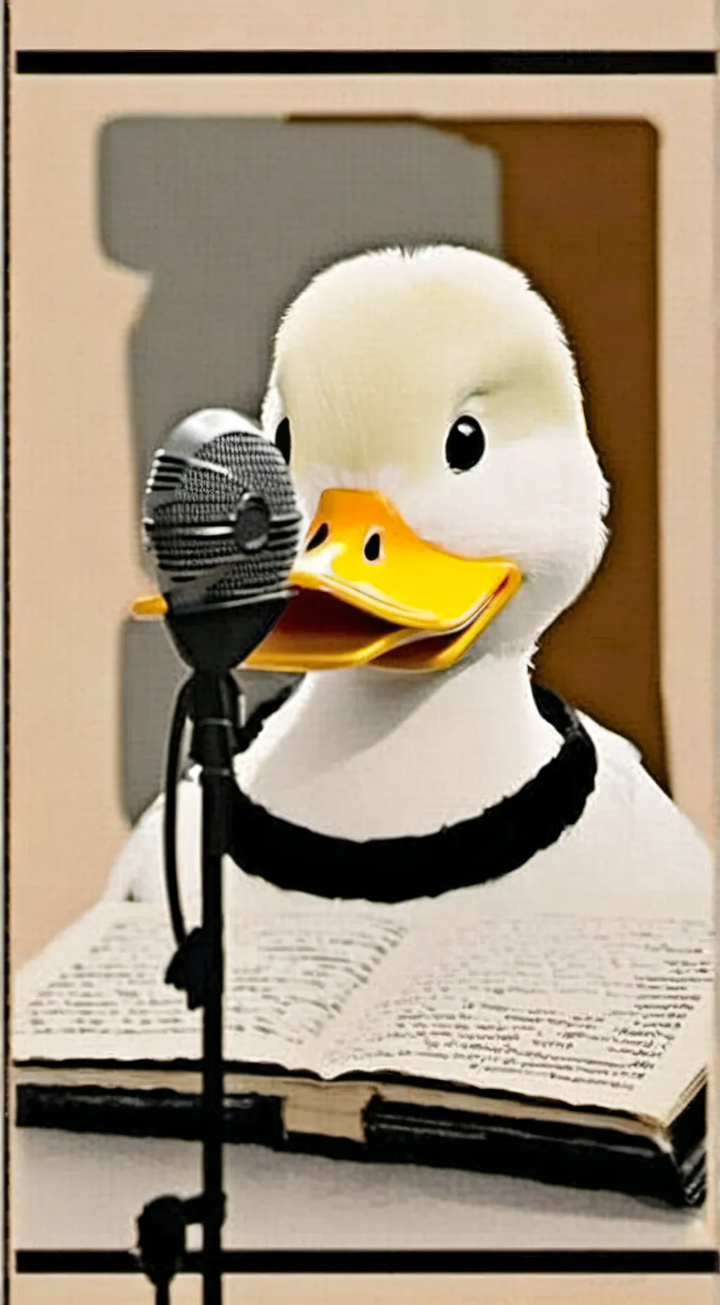 ai character: Quackers  background