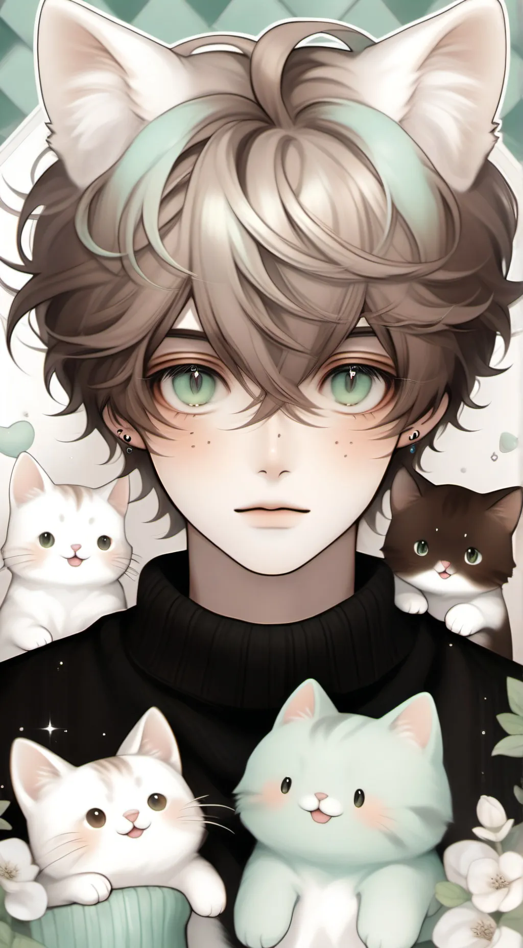 ai character: Leo background