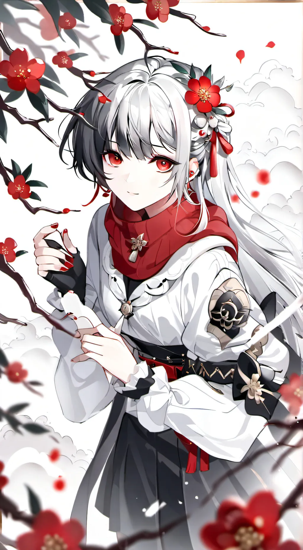 ai character: one piece background