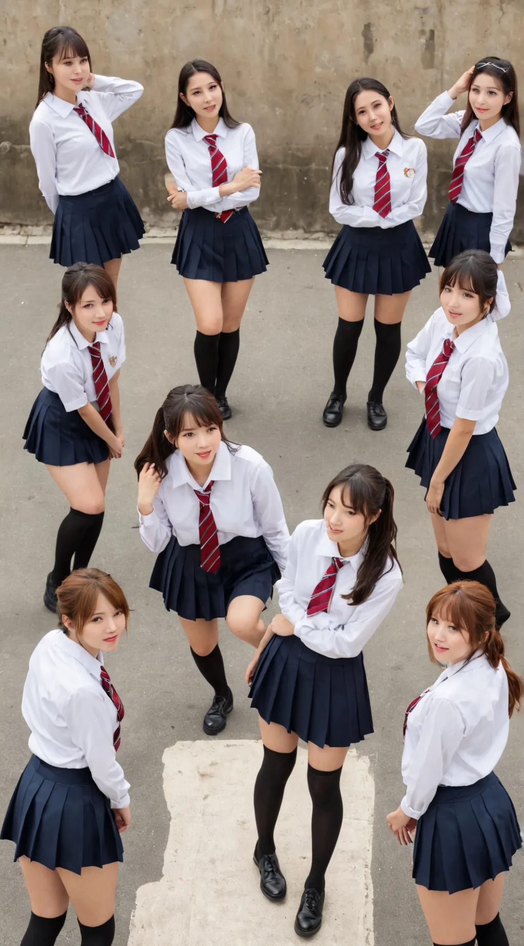 ai character: asura world background