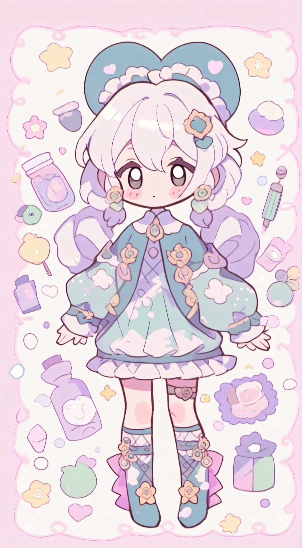 ai character: ~freaky sprout~ background