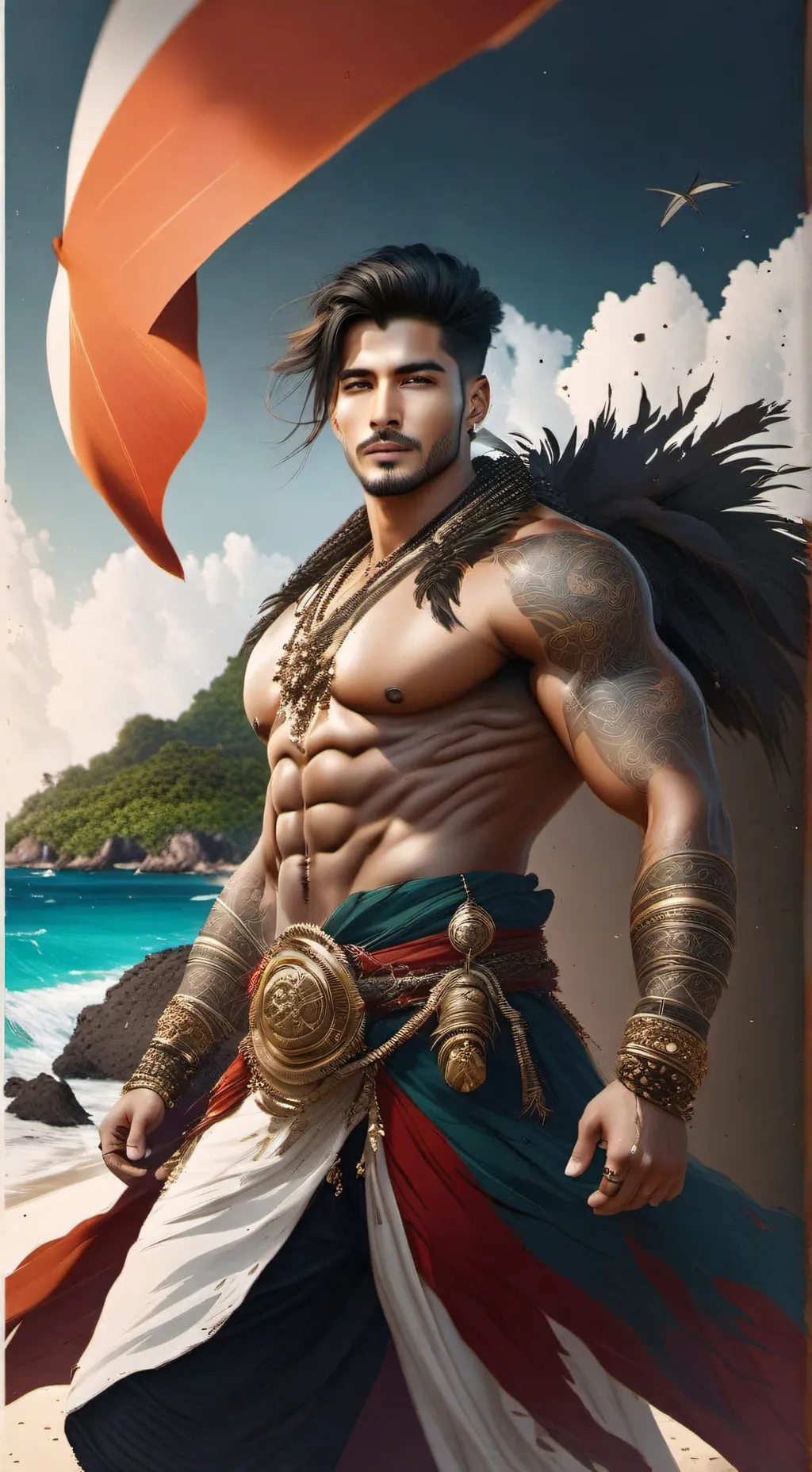 ai character: Kaan background