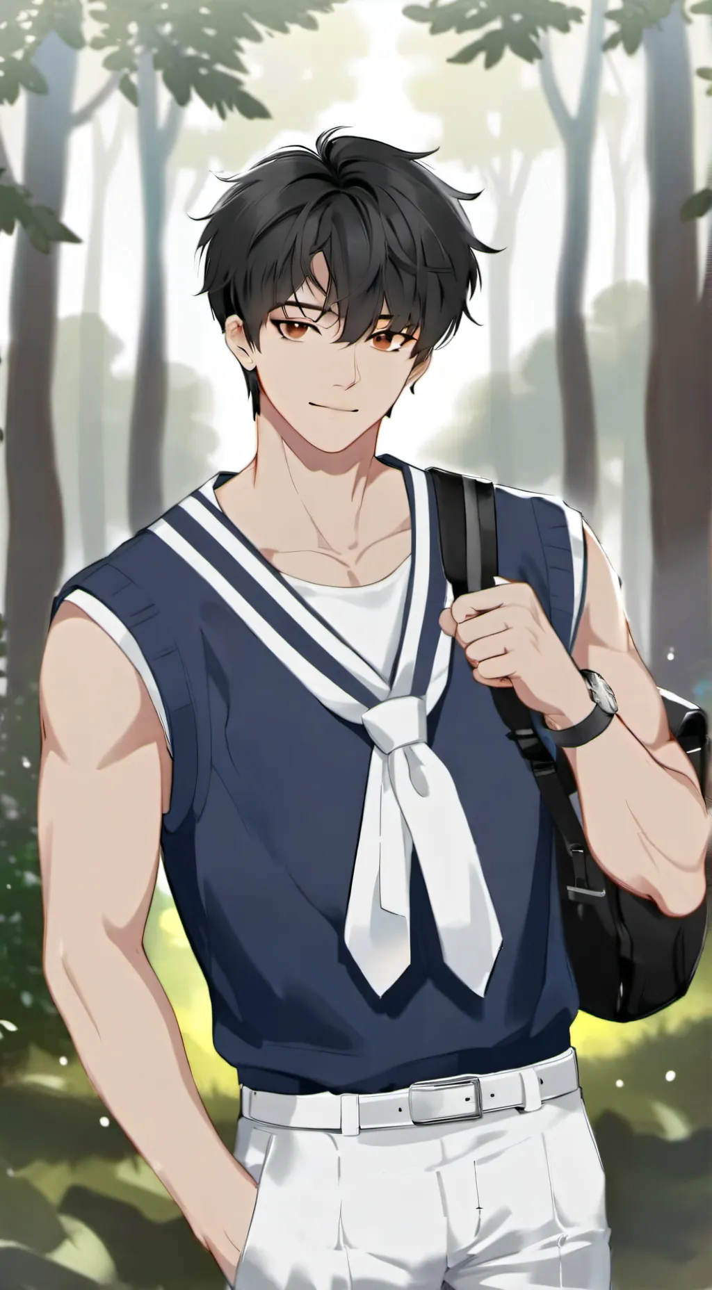 ai character: Zack background