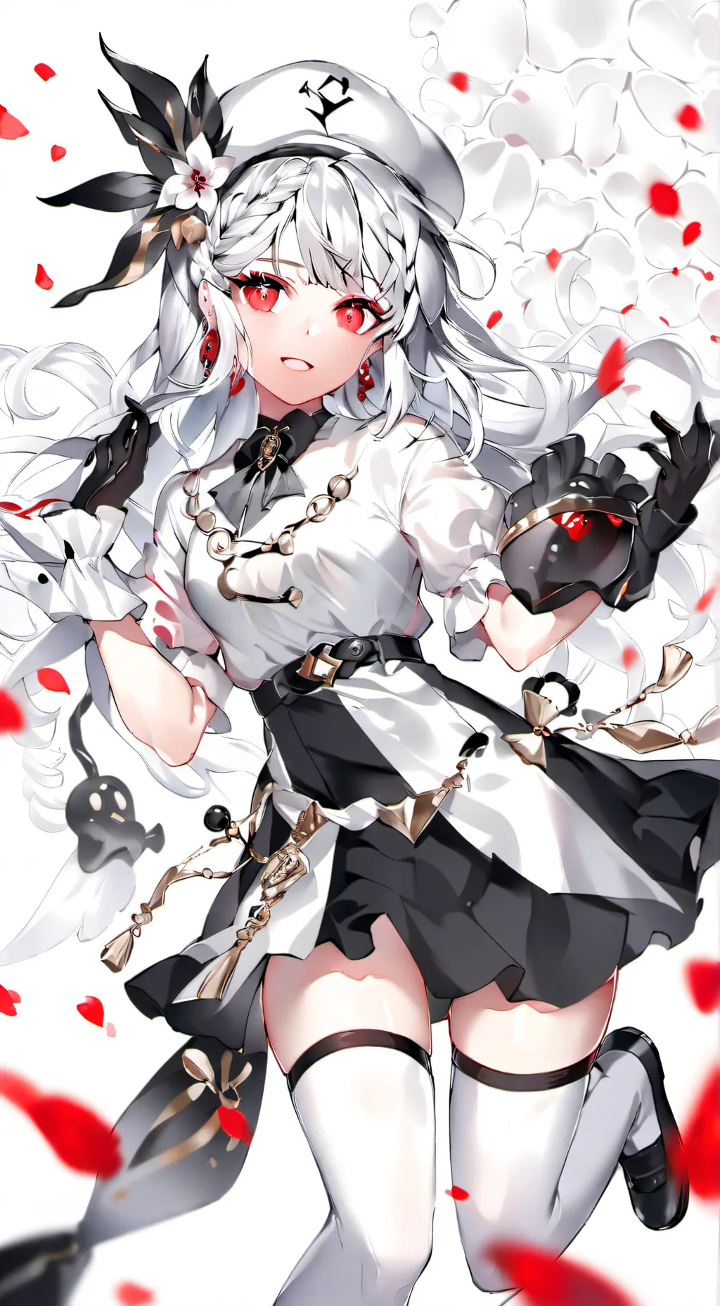 ai character: chica pedorra background