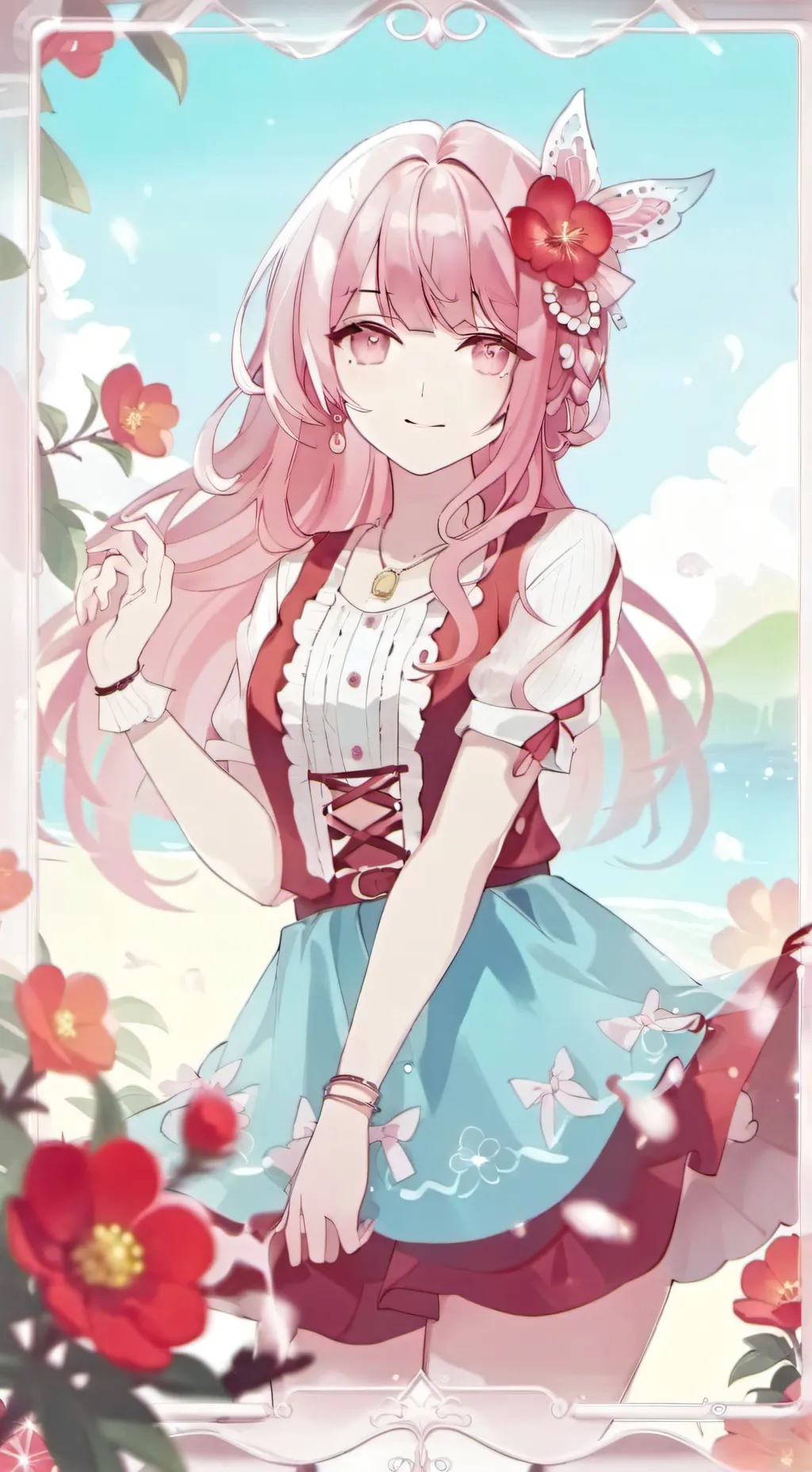 ai character: Loona background