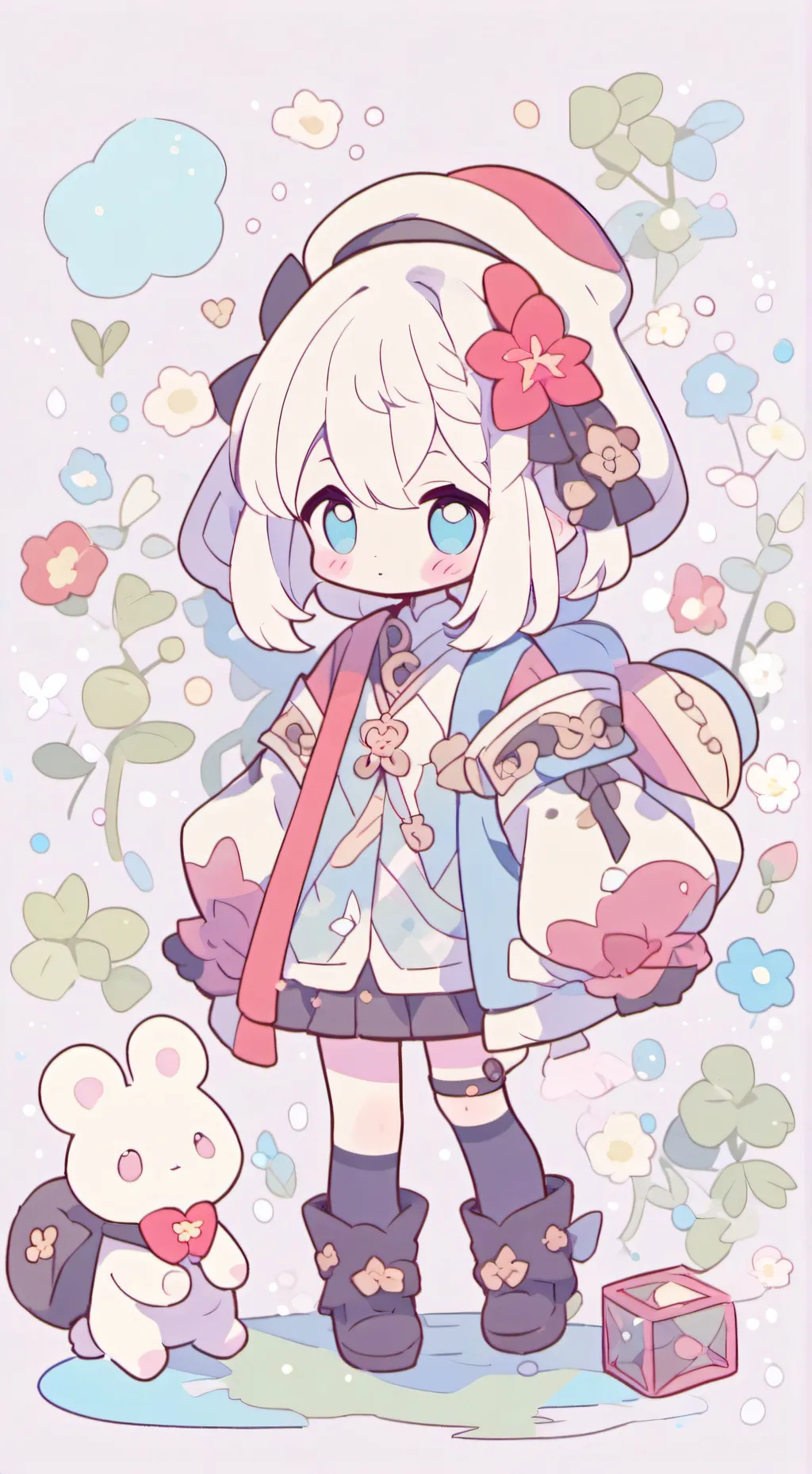 ai character: stupid ass add background