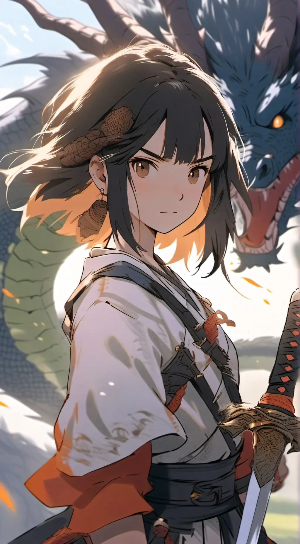 ai character: lily background