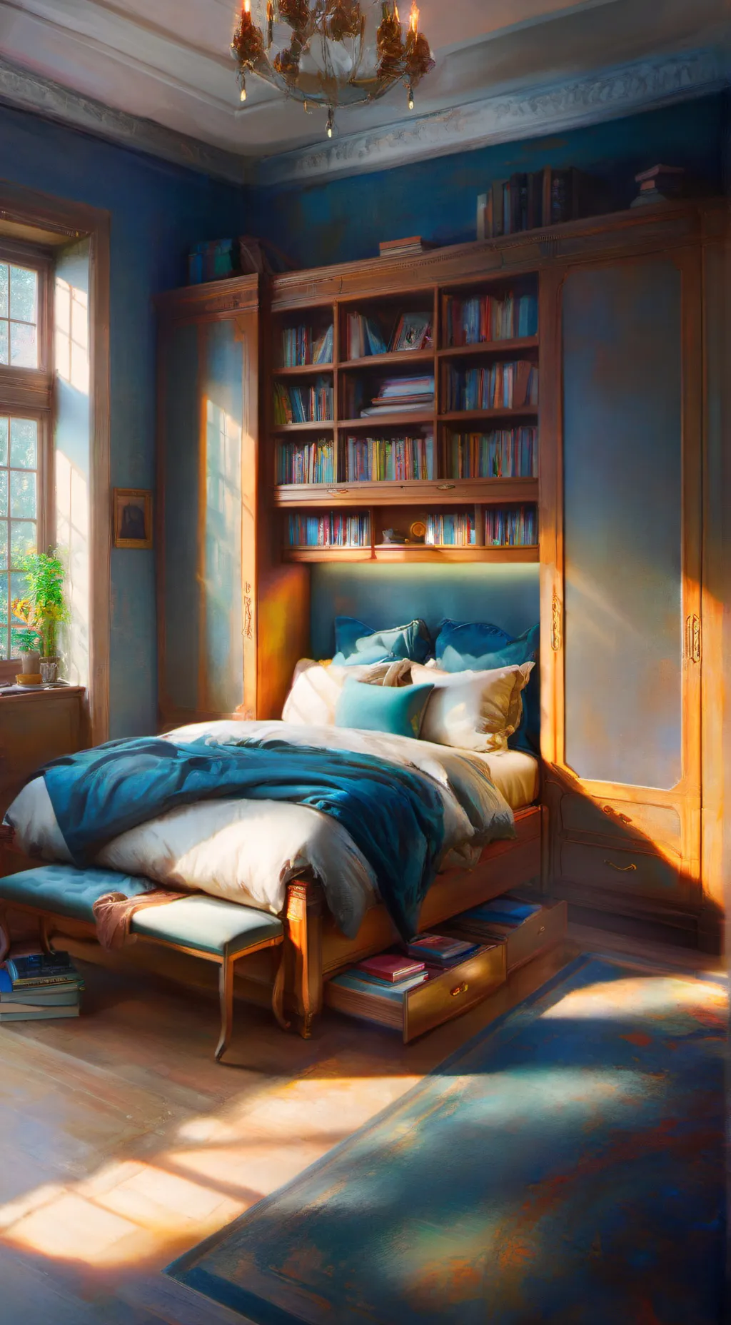 ai character: My new friends background