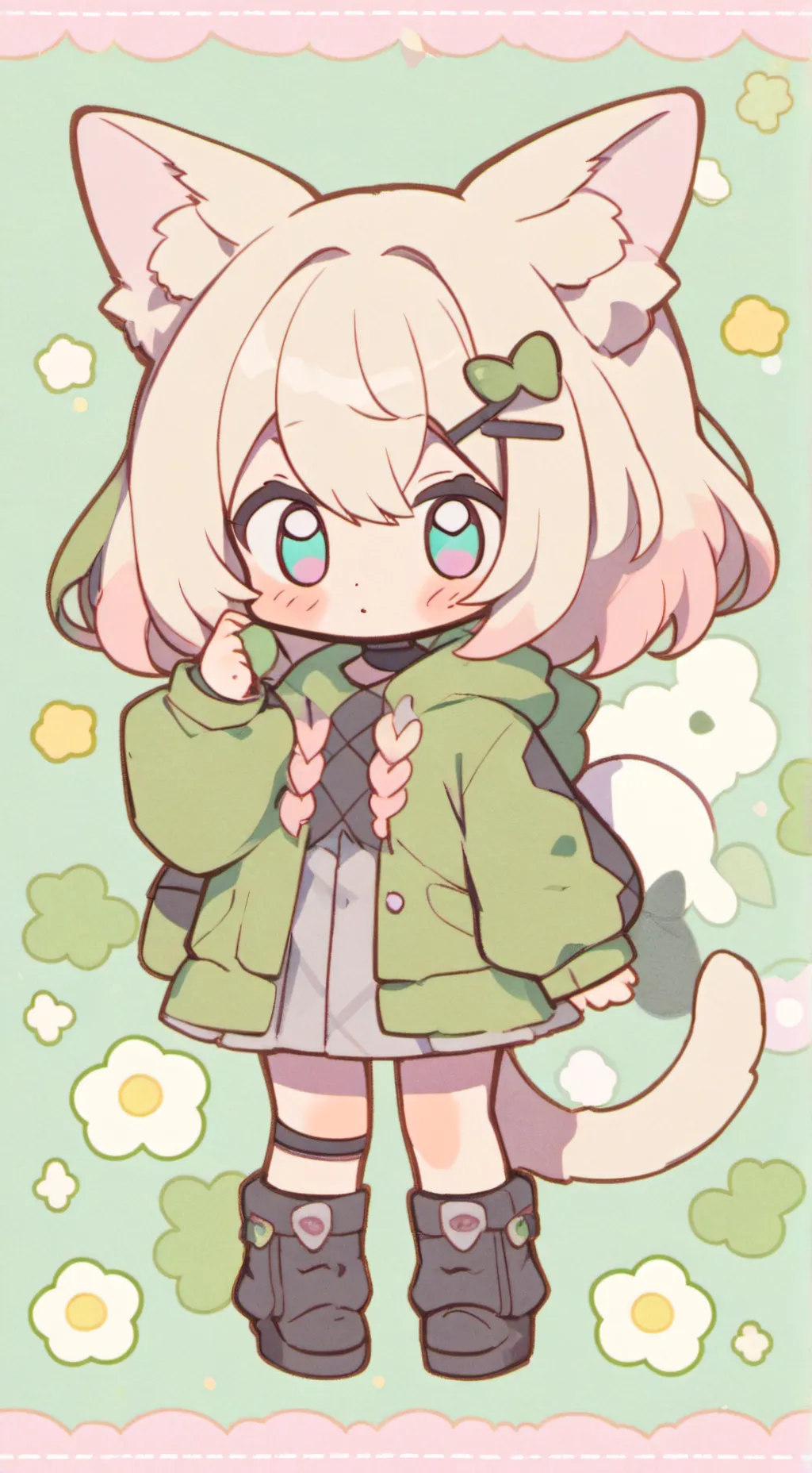 ai character: Neko Infection background