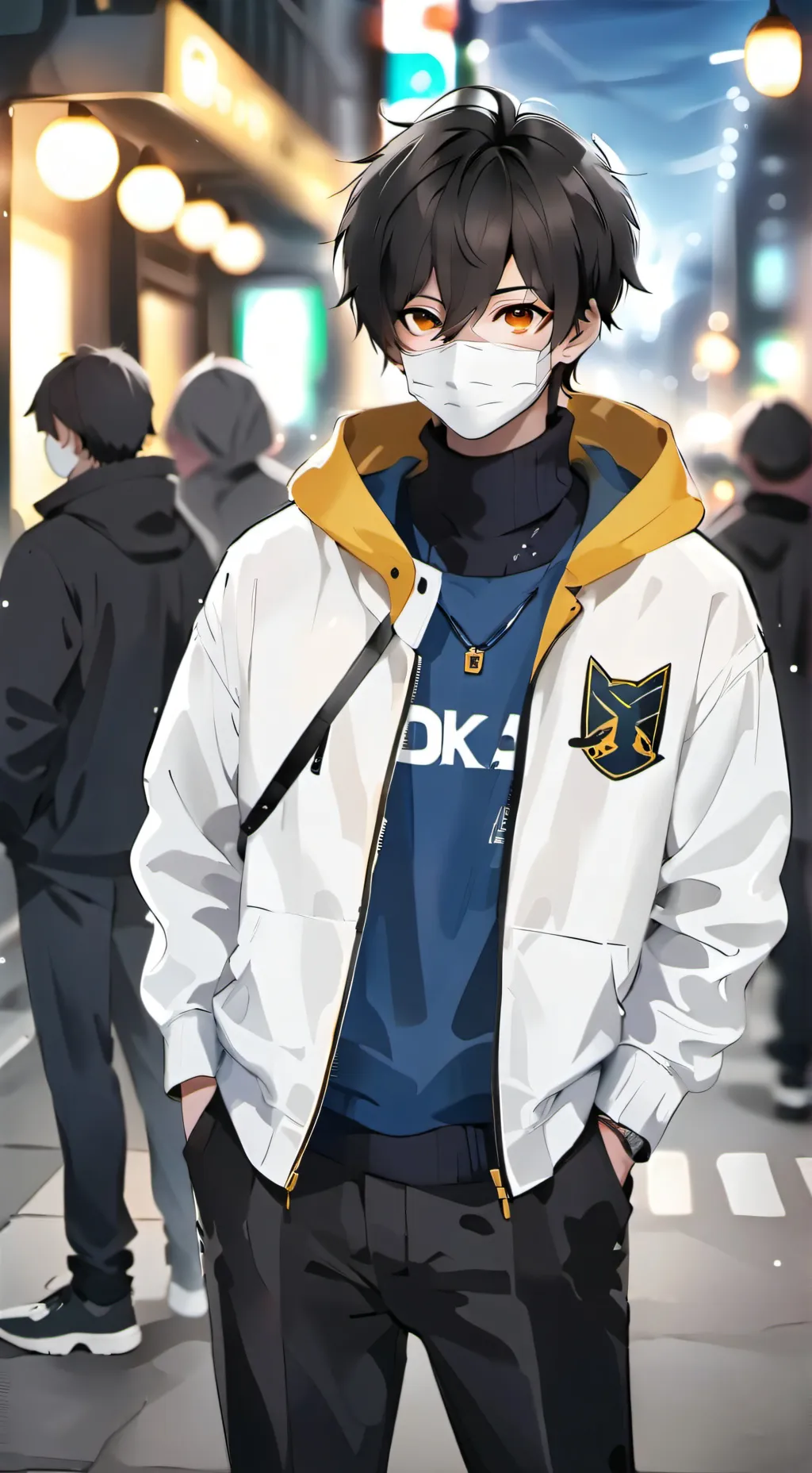 ai character: Louie background