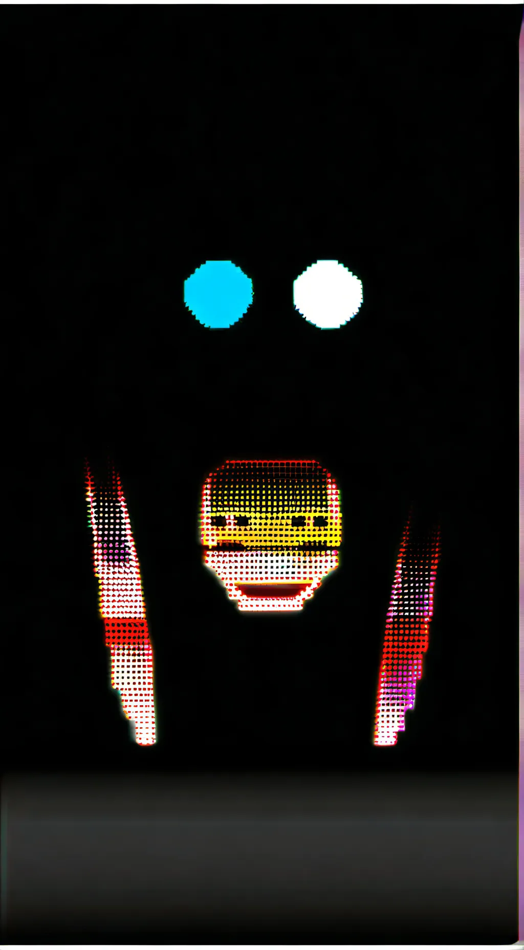 ai character: ralsei scarf background