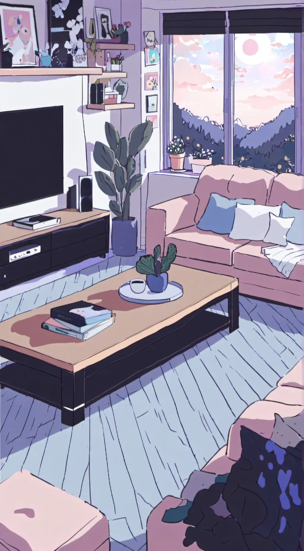 ai character: ☆REACTION ROOM☆ background