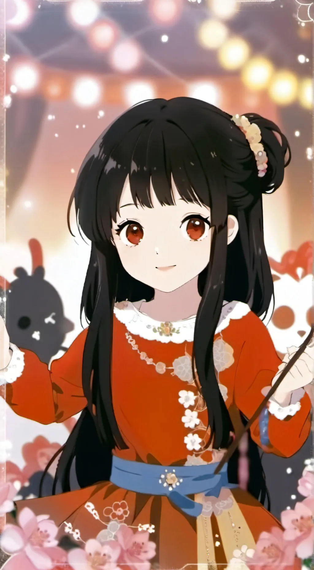 ai character: mally background