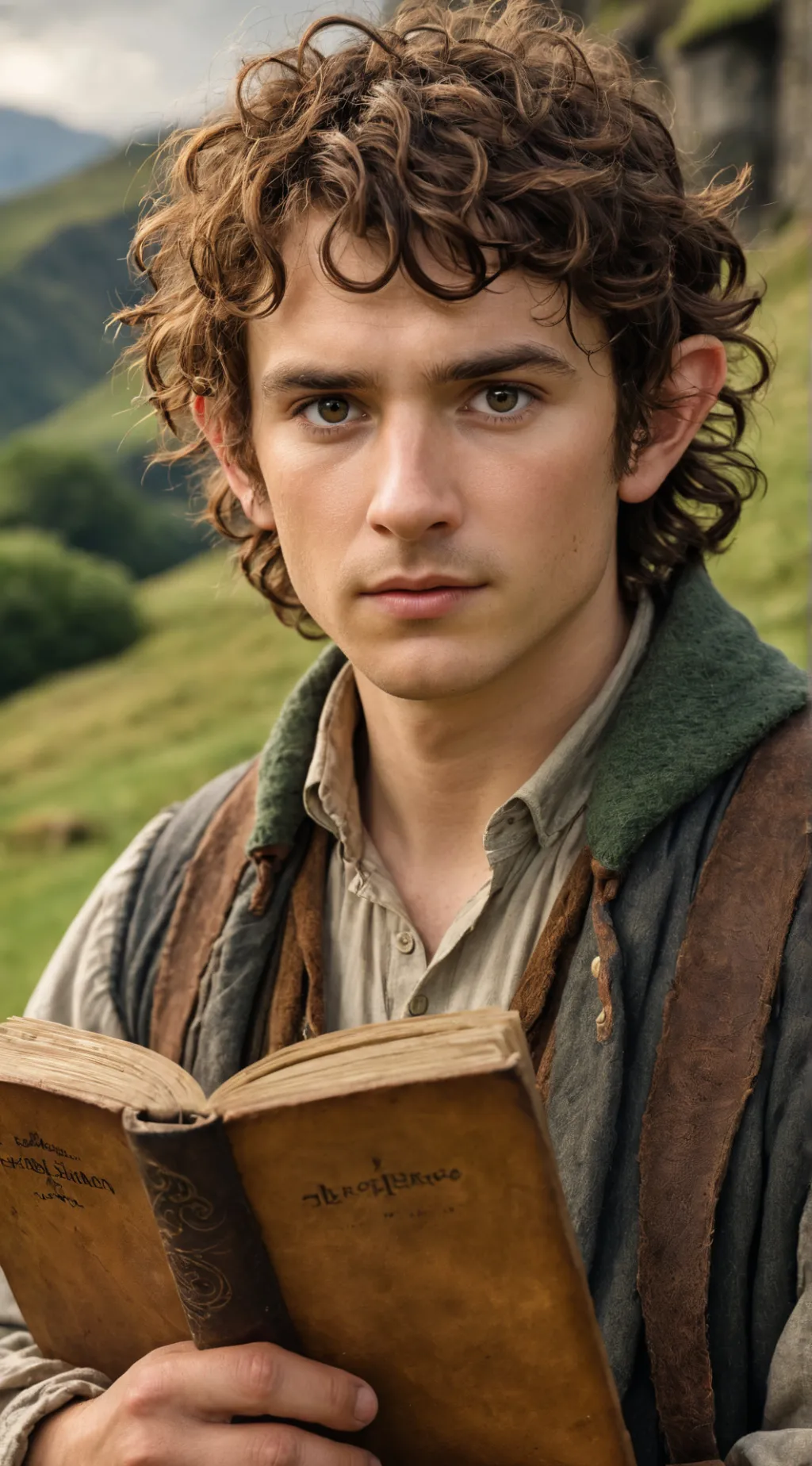 ai character: Frodo Baggins background