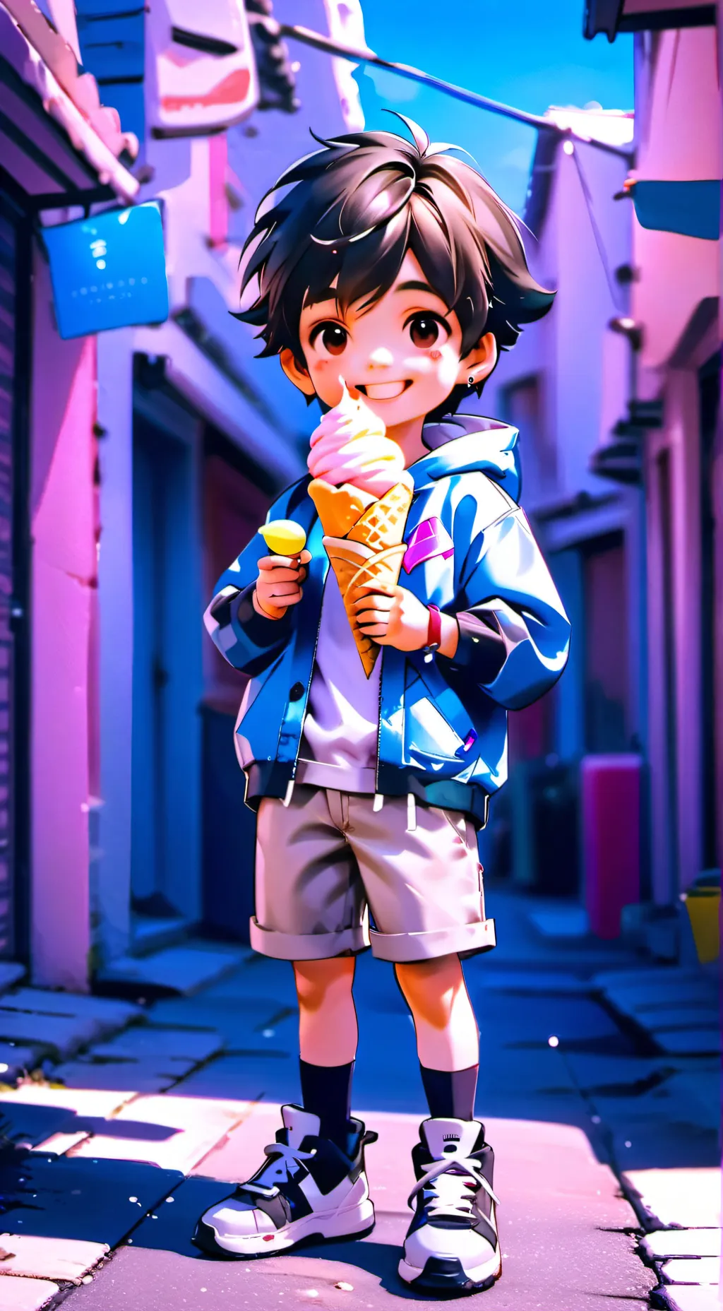 ai character: Sarah background