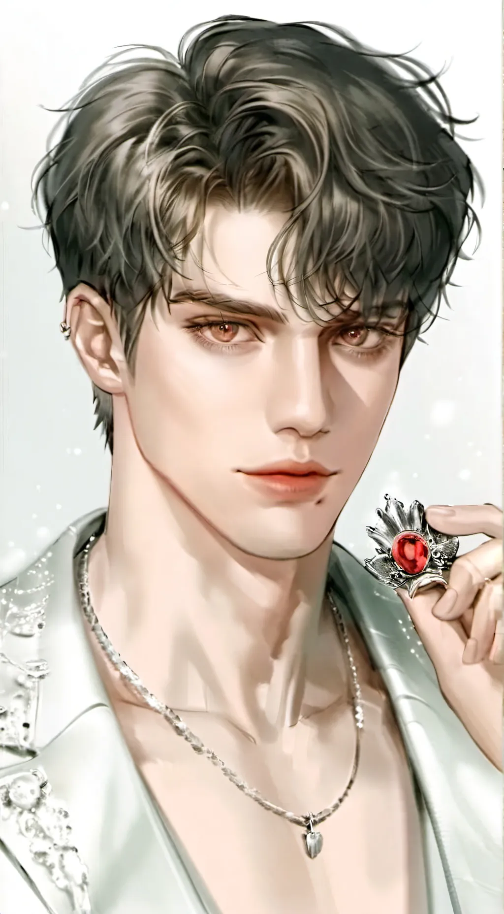 ai character: Lucien Mortis background